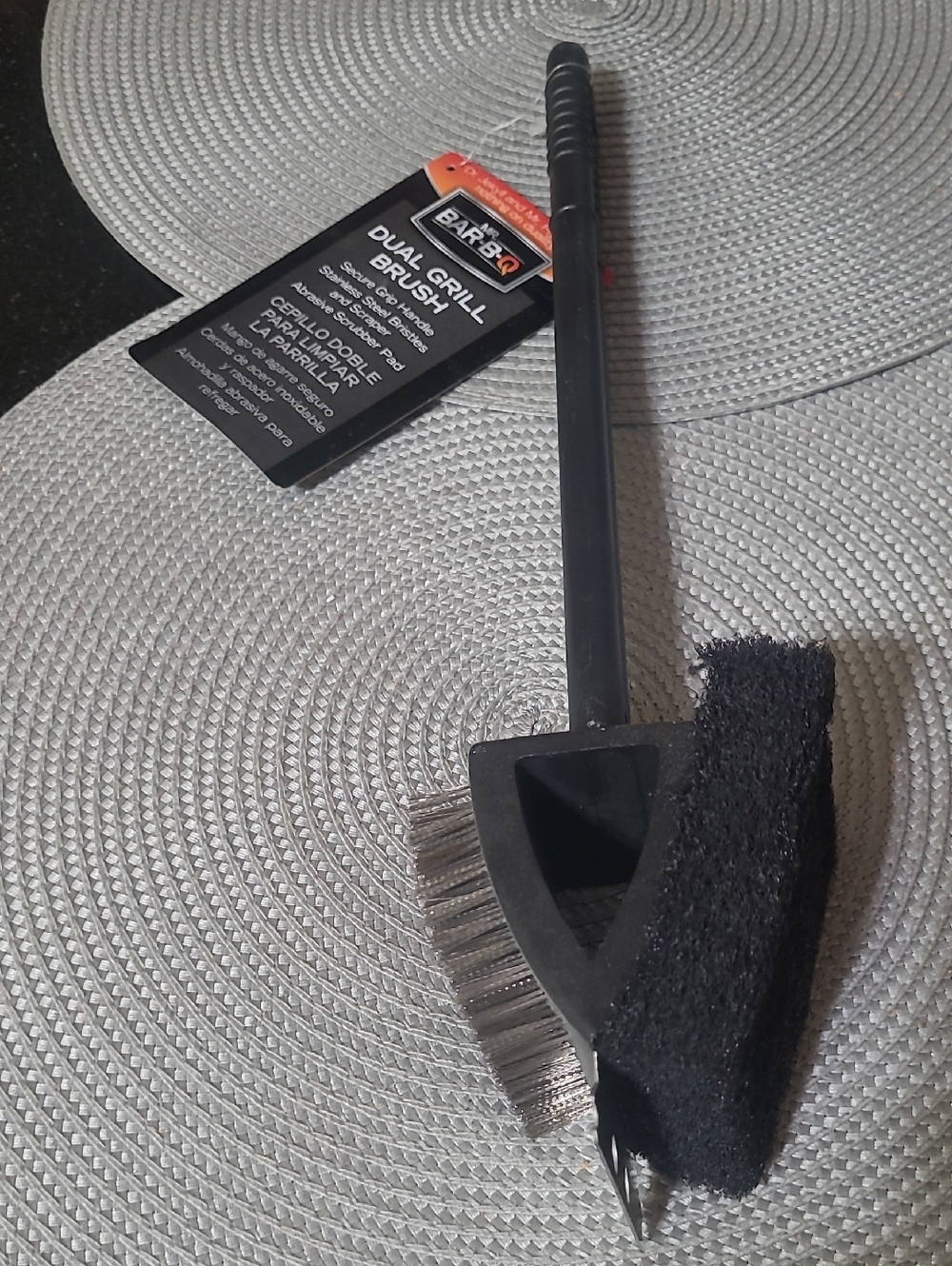 Bar-B-Q Dual Grill Brush